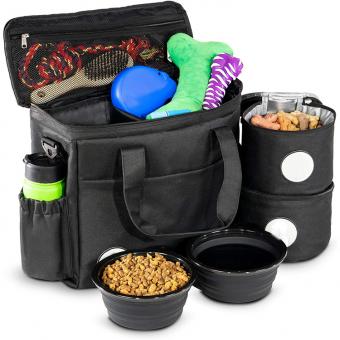 Travel Dog Treat Training Food Carrier Bag Pet Food Carrier Shoulder Bag Suppliers