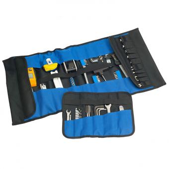 Professional Black Roll Bags With Custom Printed Logo For Tools Suppliers