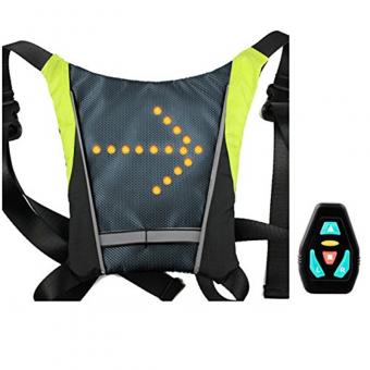 Led Backpack With Direction Indicator