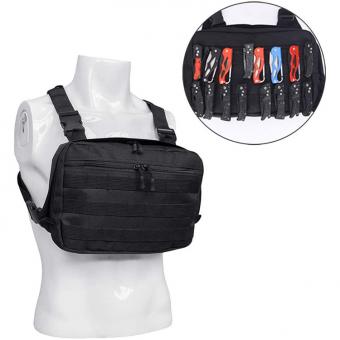 600D Oxford Harness Tactical Chest Pouch Radio Holster Gear Bag Suppliers