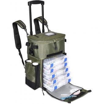 Rolling Fishing Tackle Bag